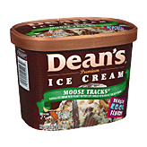 Dean's Ice Cream Moose Tracks Left Picture